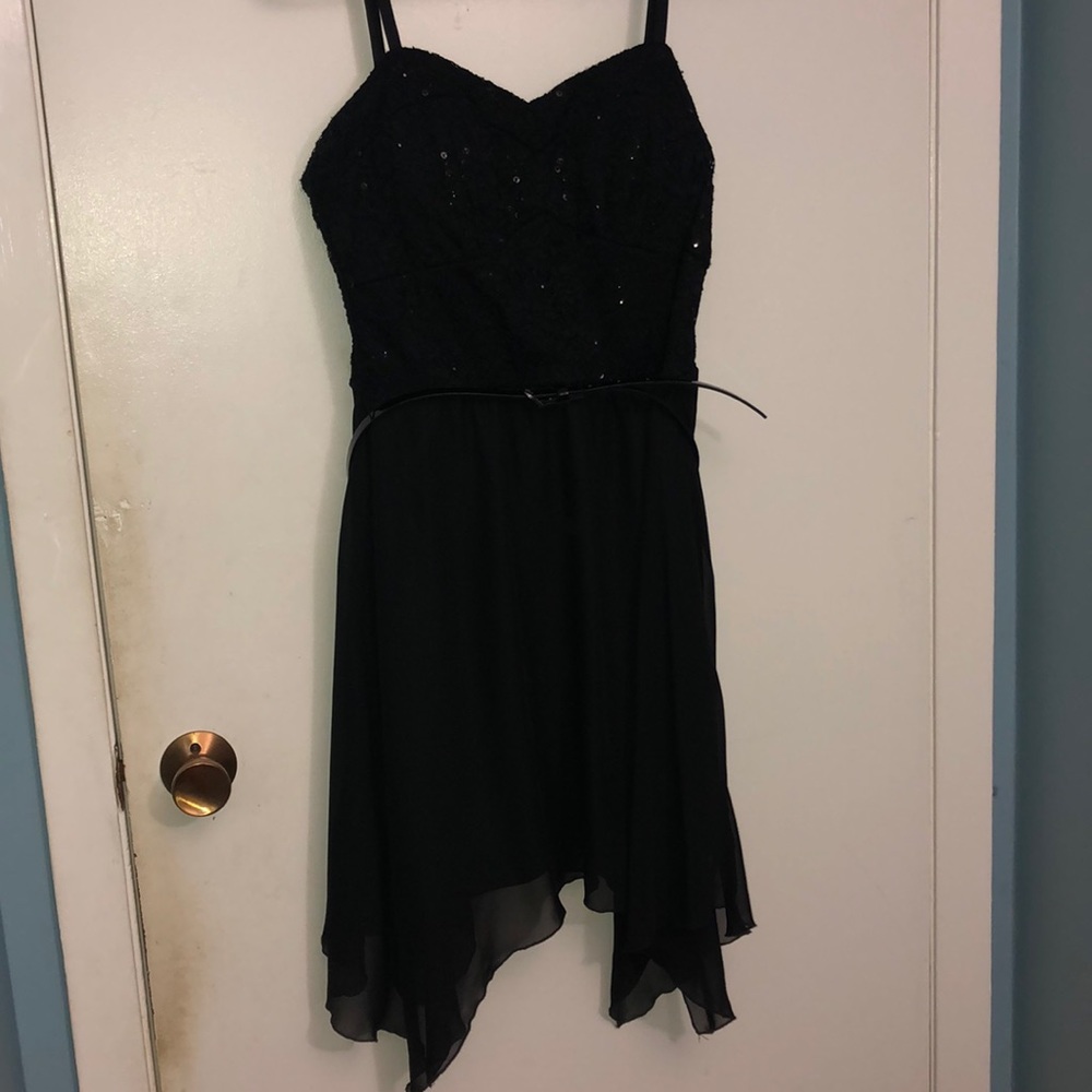 Black Lily Rose Dress